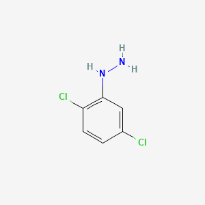molecular formula C6H6Cl2N2 B1582824 2,5-Dichlorophenylhydrazine CAS No. 305-15-7