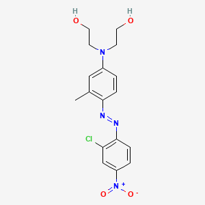 molecular formula C17H19ClN4O4 B1582831 DISPERSE RED 5 CAS No. 3769-57-1