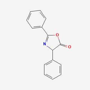molecular formula C15H11NO2 B1582838 2,4-Diphenyl-1,3-oxazol-5(4h)-one CAS No. 28687-81-2