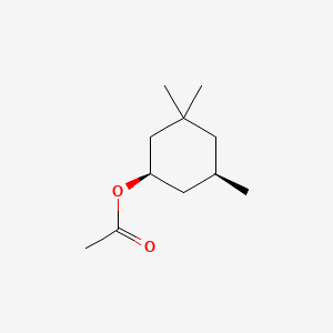 molecular formula C11H20O2 B1582841 [(1R,5R)-3,3,5-trimethylcyclohexyl] acetate CAS No. 24691-16-5