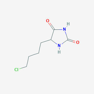 molecular formula C7H11ClN2O2 B1582842 5-(4-Chlorobutyl)hydantoin CAS No. 40126-55-4