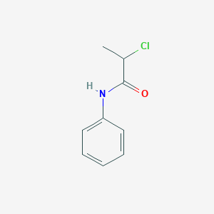 molecular formula C9H10ClNO B1582857 2-chloro-N-phenylpropanamide CAS No. 21262-52-2