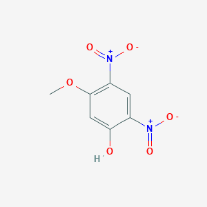 molecular formula C7H6N2O6 B1582858 5-Methoxy-2,4-dinitrophenol CAS No. 51652-35-8