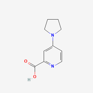 4-(Pyrrolidin-1-yl)pyridine-2-carboxylic acid
