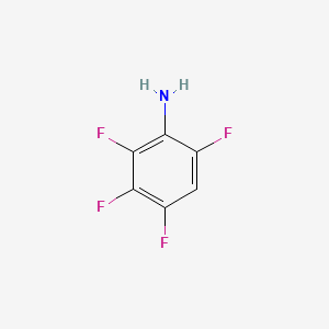 molecular formula C6H3F4N B1582870 2,3,4,6-Tetrafluoroaniline CAS No. 363-73-5