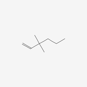 molecular formula C8H16 B1582872 3,3-Dimethyl-1-hexene CAS No. 3404-77-1