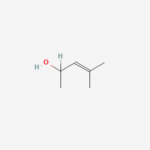 molecular formula C6H12O B1582873 4-甲基-3-戊烯-2-醇 CAS No. 4325-82-0