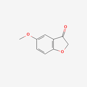 molecular formula C9H8O3 B1582879 5-甲氧基苯并呋喃-3(2H)-酮 CAS No. 39581-55-0