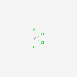 molecular formula VCl4*<br>VCl4<br>Cl4V B1582885 Vanadium tetrachloride CAS No. 7632-51-1