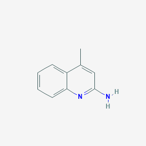 molecular formula C10H10N2 B1582889 4-甲基喹啉-2-胺 CAS No. 27063-27-0