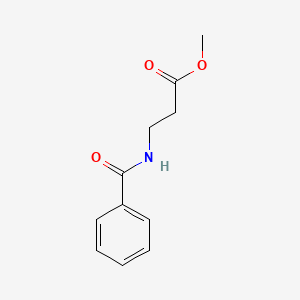 molecular formula C11H13NO3 B1582891 N-Benzoyl-beta-alanine Methyl Ester CAS No. 89928-06-3