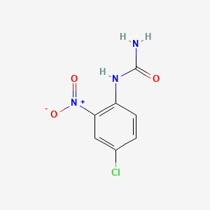 molecular formula C7H6ClN3O3 B1582896 4-Chloro-2-nitrophenylurea CAS No. 7153-86-8