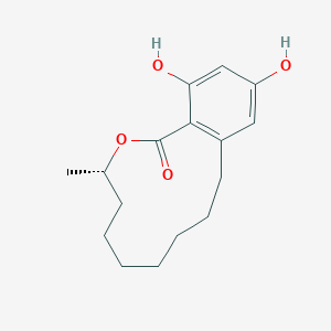 molecular formula C16H22O4 B158290 De-O-Methyllasiodiplodin CAS No. 32885-82-8