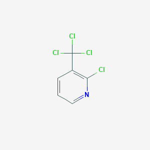 molecular formula C6H3Cl4N B1582900 2-Chloro-3-(trichloromethyl)pyridine CAS No. 72648-12-5