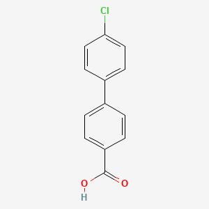 molecular formula C13H9ClO2 B1582905 4-(4-Chlorophenyl)benzoic acid CAS No. 5748-41-4