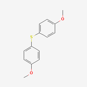 molecular formula C14H14O2S B1582906 4,4'-Dimethoxy diphenyl sulfide CAS No. 3393-77-9