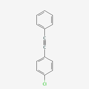 molecular formula C14H9Cl B1582928 1-Chloro-4-(phenylethynyl)benzene CAS No. 5172-02-1