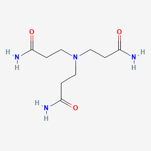molecular formula C9H18N4O3 B1582930 3,3',3''-Nitrilotris(propionamide) CAS No. 2664-61-1