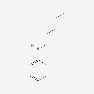 molecular formula C11H17N B1582931 N-Pentylaniline CAS No. 2655-27-8