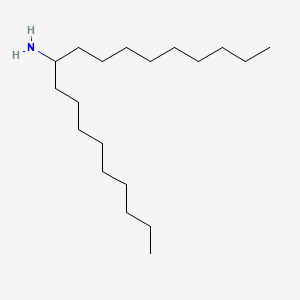 molecular formula C19H41N B1582939 10-Nonadecanamine CAS No. 3241-23-4