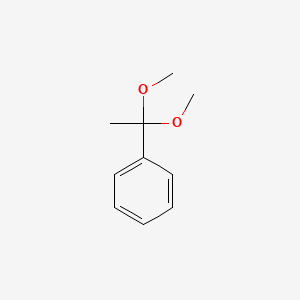 molecular formula C10H14O2 B1582949 (1,1-Dimethoxyethyl)benzene CAS No. 4316-35-2