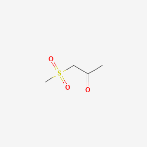molecular formula C4H8O3S B1582953 Methylsulfonylacetone CAS No. 5000-46-4