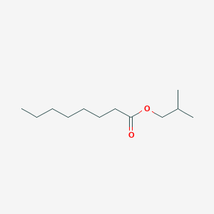 molecular formula C12H24O2 B1582965 Isobutyl octanoate CAS No. 5461-06-3