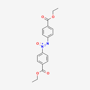 molecular formula C18H18N2O5 B1582974 Diethyl azoxybenzene-4,4'-dicarboxylate CAS No. 6421-04-1