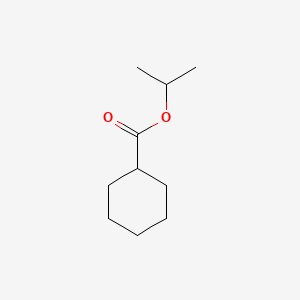 molecular formula C10H18O2 B1582975 Isopropyl cyclohexanecarboxylate CAS No. 6553-80-6