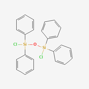 molecular formula C24H20Cl2OSi2 B1582986 1,3-二氯-1,1,3,3-四苯基二硅氧烷 CAS No. 7756-87-8