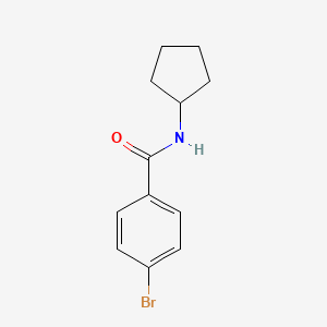 4-bromo-N-cyclopentylbenzamide