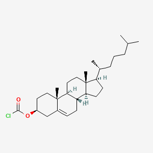 molecular formula C28H45ClO2 B1583008 Cholesteryl chloroformate CAS No. 7144-08-3