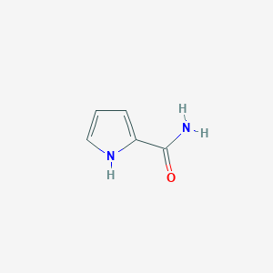 molecular formula C5H6N2O B1583015 1H-Pyrrole-2-carboxamide CAS No. 4551-72-8