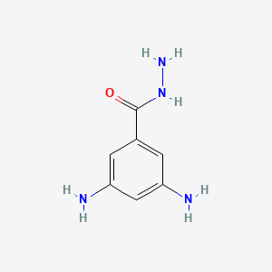 molecular formula C7H10N4O B1583019 3,5-Diaminobenzohydrazide CAS No. 98335-17-2