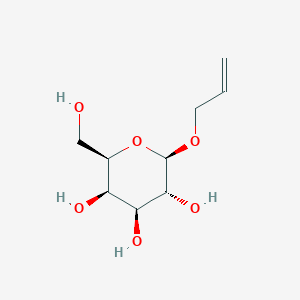 molecular formula C9H16O6 B1583026 (2R,3R,4S,5R,6R)-2-(烯丙氧基)-6-(羟甲基)四氢-2H-吡喃-3,4,5-三醇 CAS No. 2595-07-5