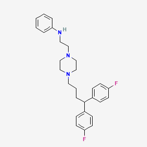 molecular formula C28H33F2N3 B1583039 Difluanazine CAS No. 5522-39-4