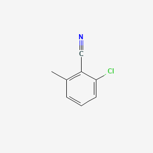 molecular formula C8H6ClN B1583042 2-Chloro-6-methylbenzonitrile CAS No. 6575-09-3