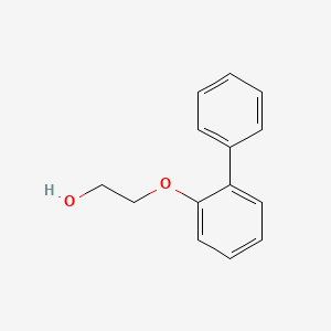 molecular formula C14H14O2 B1583043 乙醇，2-(邻苯氧基)- CAS No. 7501-02-2