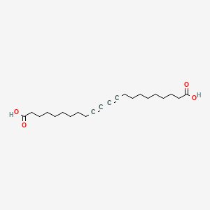 molecular formula C22H34O4 B1583046 10,12-Docosadiynedioic acid CAS No. 28393-02-4