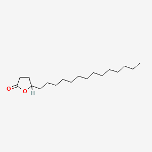 molecular formula C18H34O2 B1583048 gamma-Stearolactone CAS No. 502-26-1
