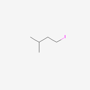 molecular formula C5H11I B1583052 1-Iodo-3-methylbutane CAS No. 541-28-6