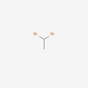 molecular formula C2H4Br2 B1583053 1,1-二溴乙烷 CAS No. 557-91-5