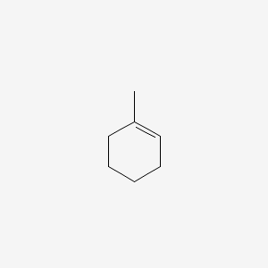 molecular formula C7H12 B1583054 1-Methylcyclohexene CAS No. 591-49-1