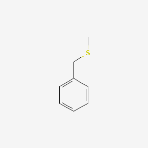 molecular formula C8H10S B1583059 Benzyl methyl sulfide CAS No. 766-92-7