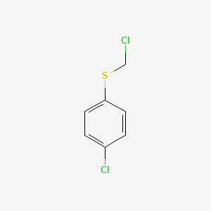 molecular formula C7H6Cl2S B1583075 Chloromethyl 4-chlorophenyl sulfide CAS No. 7205-90-5