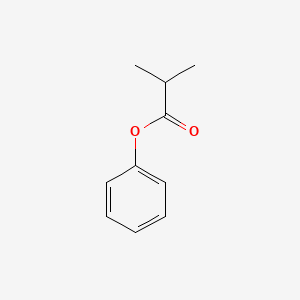 molecular formula C10H12O2 B1583081 Phenyl isobutyrate CAS No. 20279-29-2