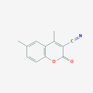 molecular formula C12H9NO2 B1583088 3-氰基-4,6-二甲基香豆素 CAS No. 56394-28-6