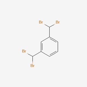molecular formula C8H6Br4 B1583099 1,3-Bis(dibromomethyl)benzene CAS No. 36323-28-1