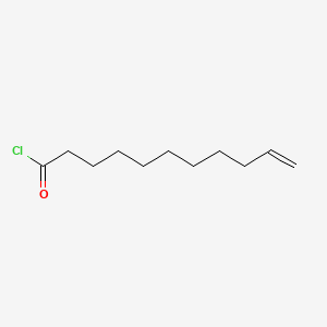molecular formula C11H19ClO B1583100 10-Undecenoyl chloride CAS No. 38460-95-6