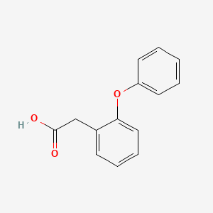 molecular formula C14H12O3 B1583106 2-Phenoxyphenylacetic acid CAS No. 25563-02-4